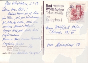 Bad Wörishofen - D 1980 95 003 ●